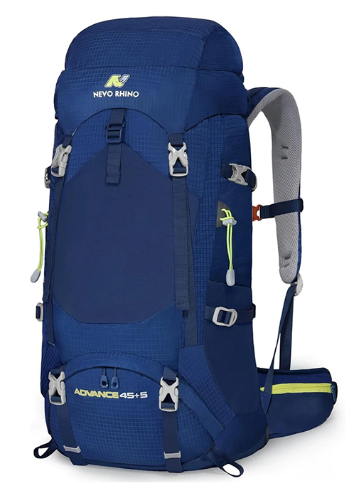 Internal Frame Hiking Backpack 50/60/65/70/80L, Mountain Climbing Camping Backpack Daypack Waterproof Rain Cover